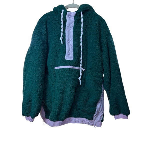 As Revival Tops - As Revival Alrar’d state Oversized Sherpa Like New XS
